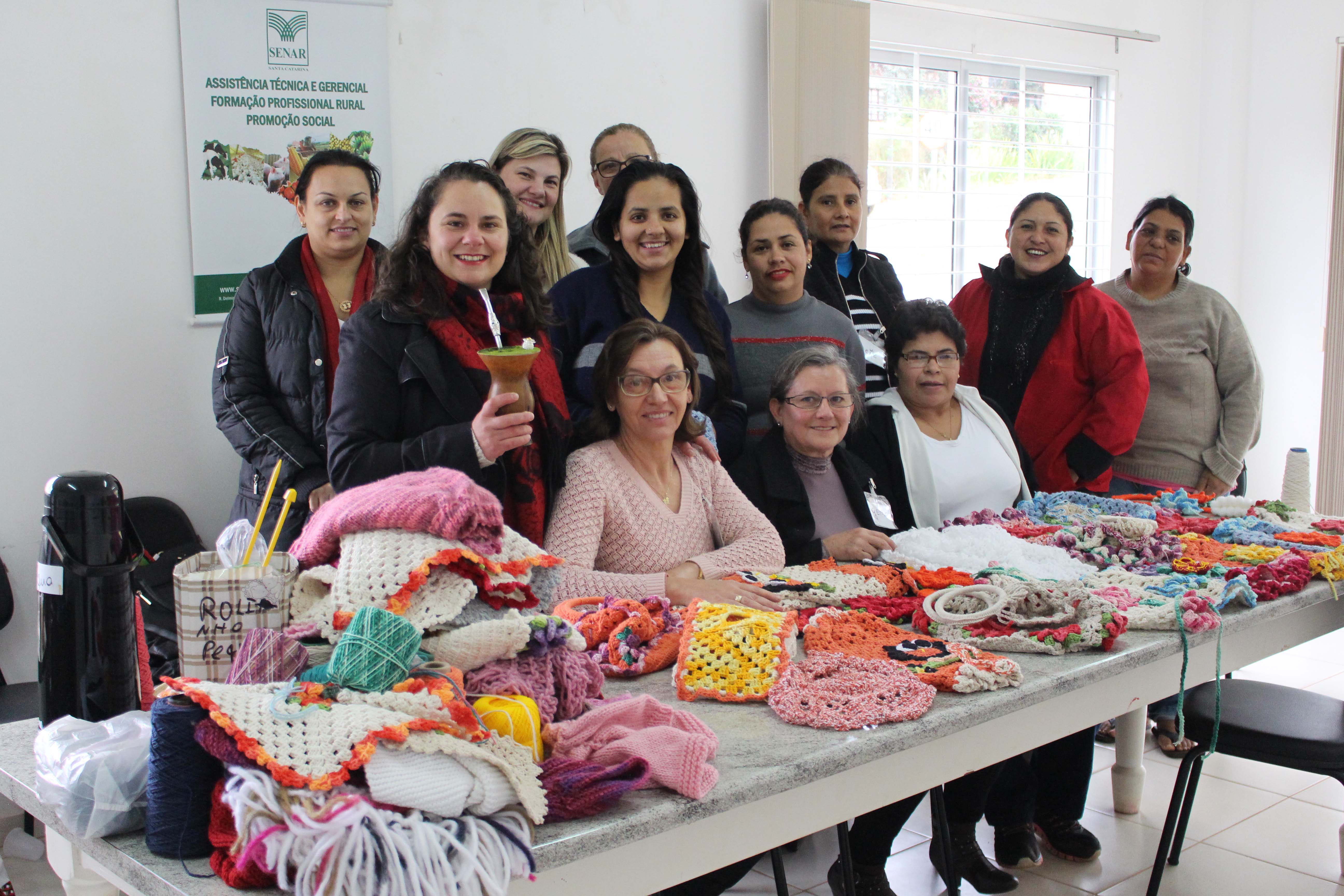 You are currently viewing CRAS promove curso de crochê e tricô com beneficiárias do PAIF