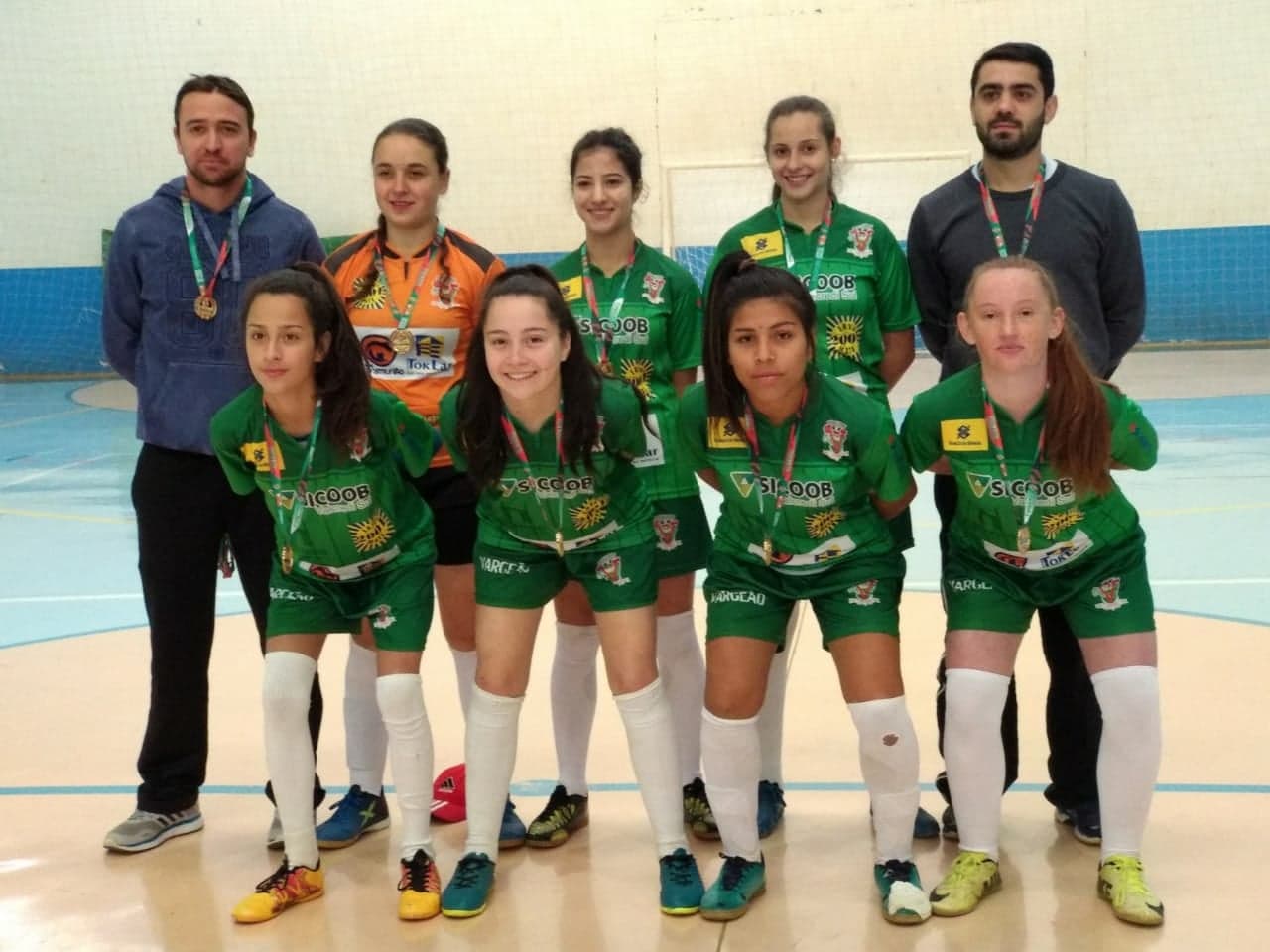 You are currently viewing Futsal feminino de Vargeão é campeão da etapa microrregional da Olesc