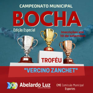 Read more about the article CME abre inscrições para o Campeonato de Bocha Edição Especial “Troféu Vercino Zanchet”