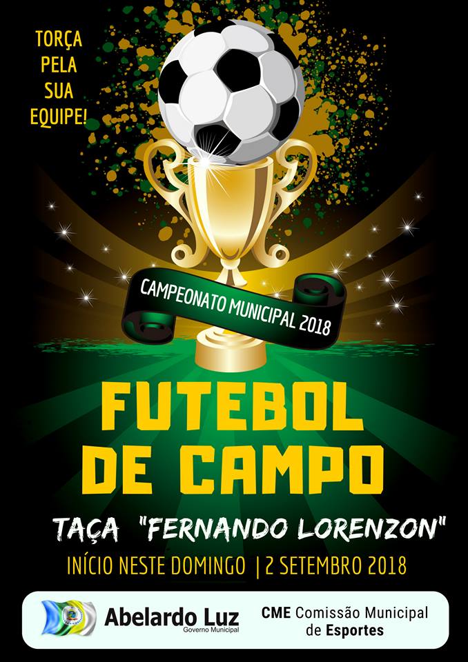 Read more about the article Campeonato de Futebol de Campo “TAÇA FERNANDO LORENZON” inicia neste domingo em Abelardo Luz