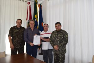 Read more about the article Prefeito Lírio Dagort é empossado Presidente da Junta Militar