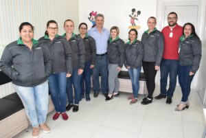 Read more about the article Secretaria de Saúde de Xaxim entrega novo uniforme às Agentes de Endemias