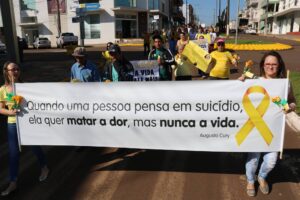 Read more about the article CAPS realiza caminhada de prevenção ao suicídio em Abelardo Luz