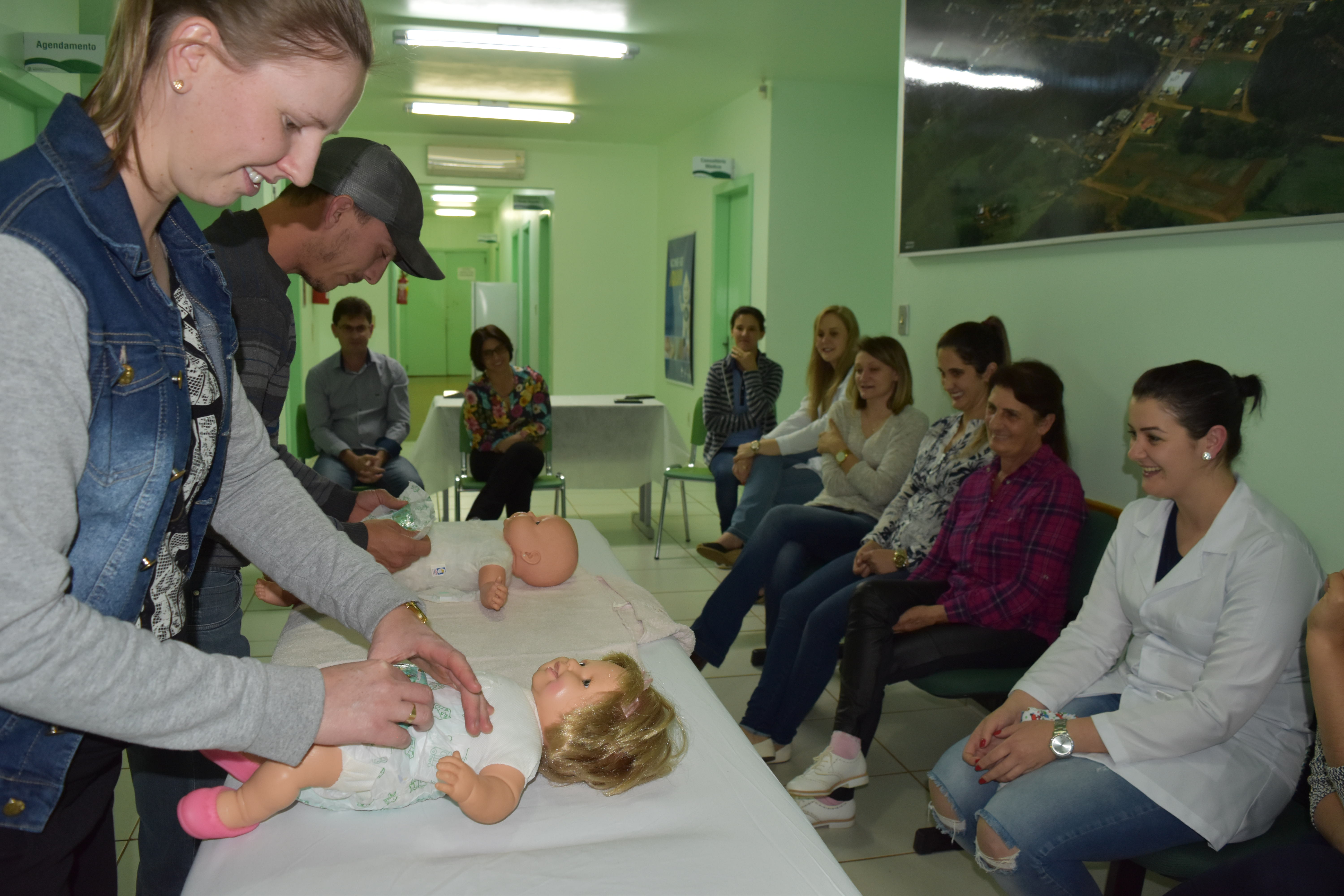 Read more about the article Curso orienta gestantes de Marema sobre cuidados com o recém-nascido