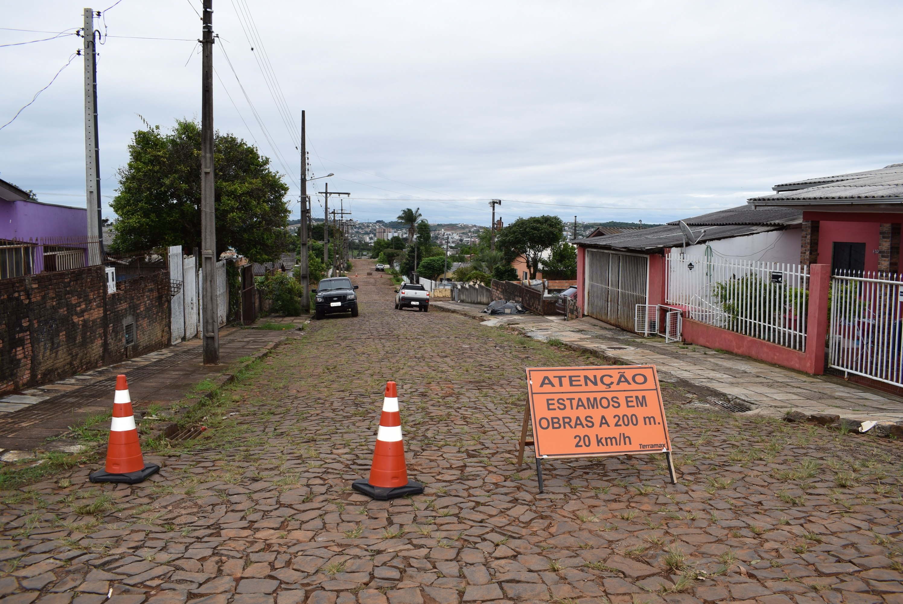 Read more about the article Obras para pavimentação em sete ruas do Castelo Branco são iniciadas