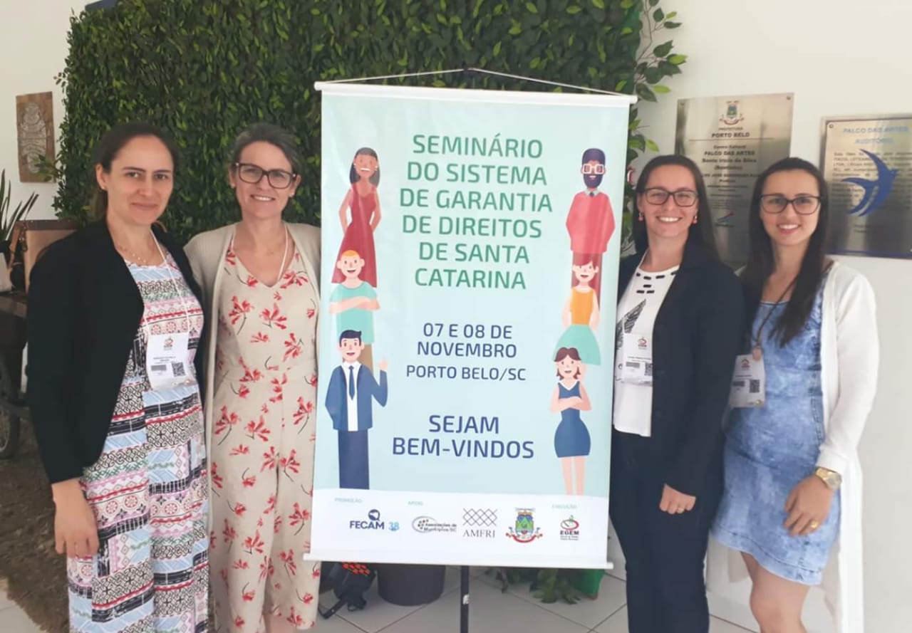 Read more about the article Região da AMAI representada no  Seminário Estadual Sistema de Garantia de Direitos