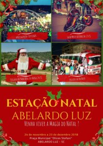 Read more about the article CDL e Prefeitura lançam programação oficial da Estação Natal Abelardo Luz 2018