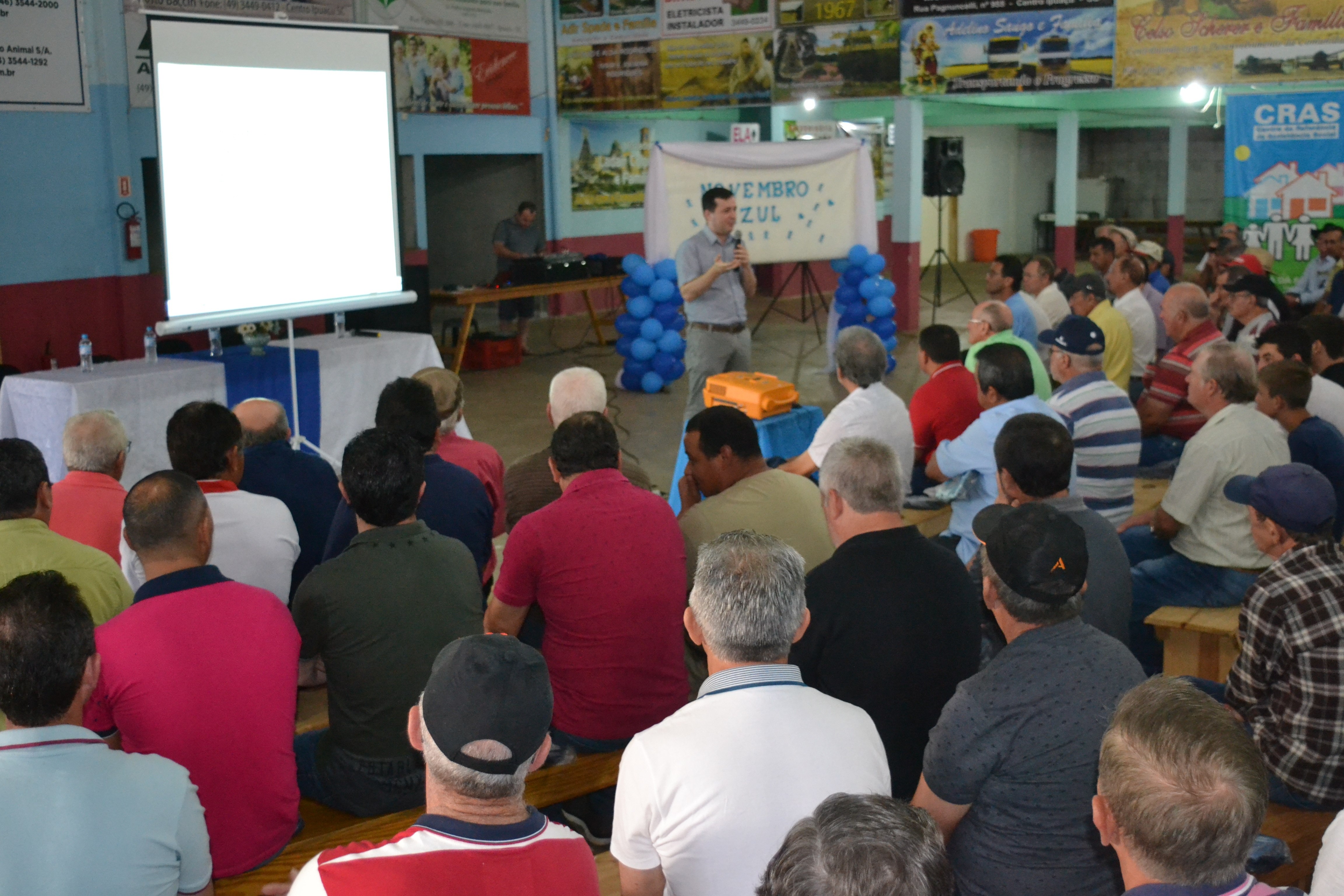 You are currently viewing Cerca de 300 homens participam do dia D novembro Azul em Ipuaçu