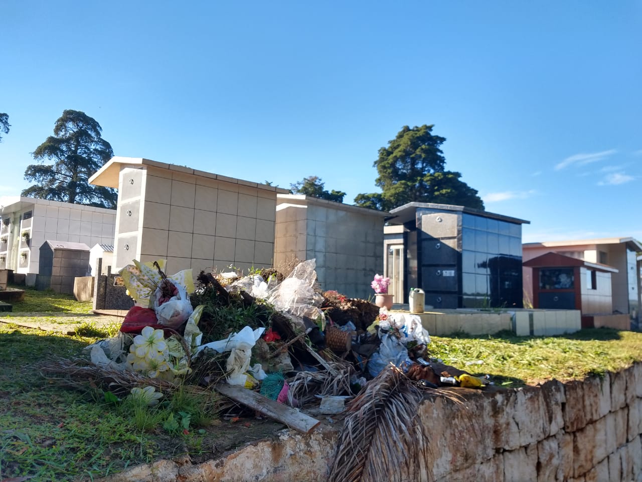 You are currently viewing Manutenção da limpeza do cemitério depende da colaboração da comunidade