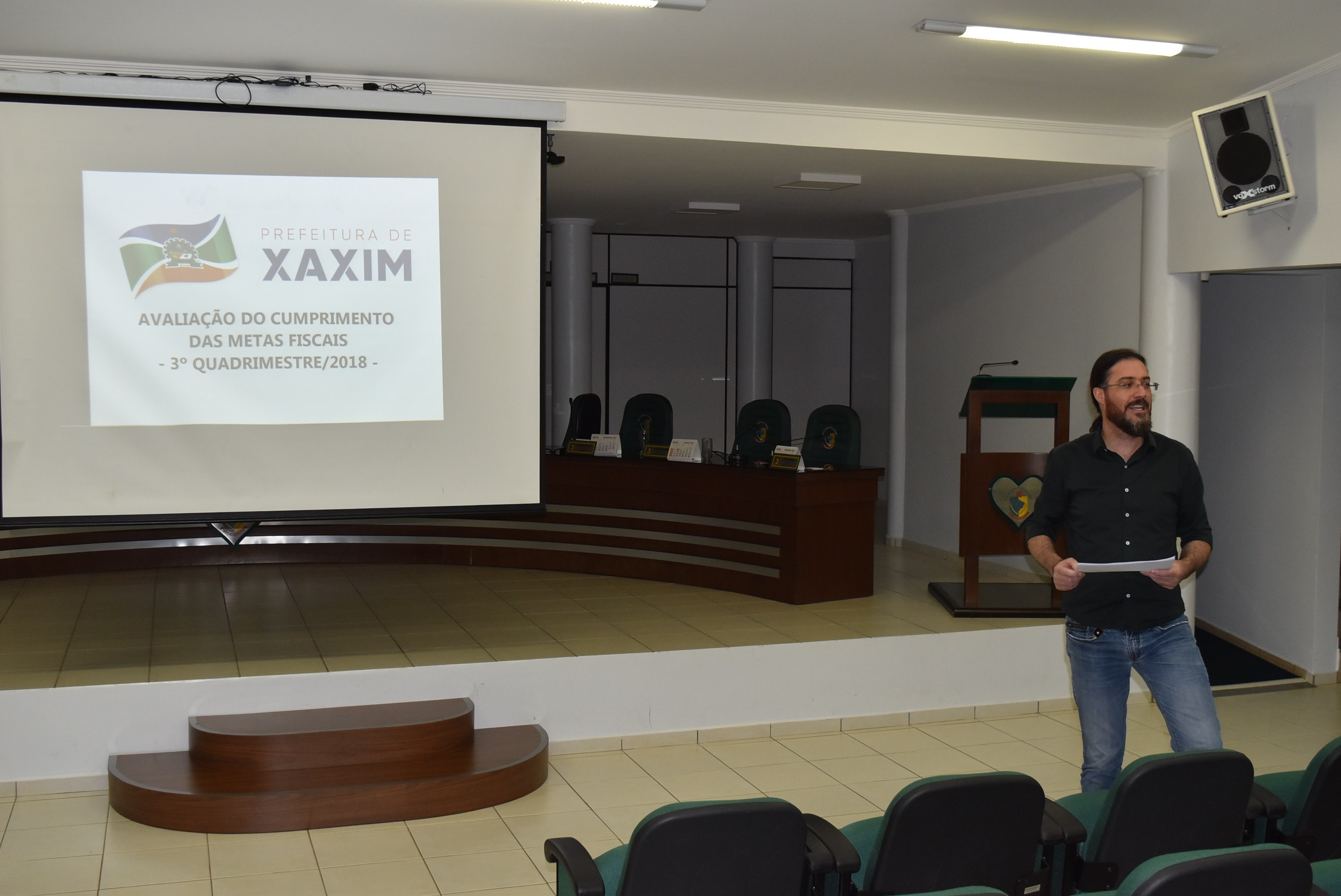 Read more about the article Xaxim apresenta avaliação do cumprimento das metas ficais