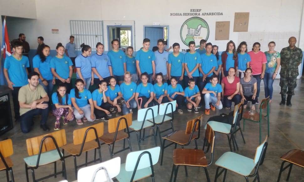 Read more about the article Aula inaugural é realizada com turma de Protetores Ambientais em Passos Maia