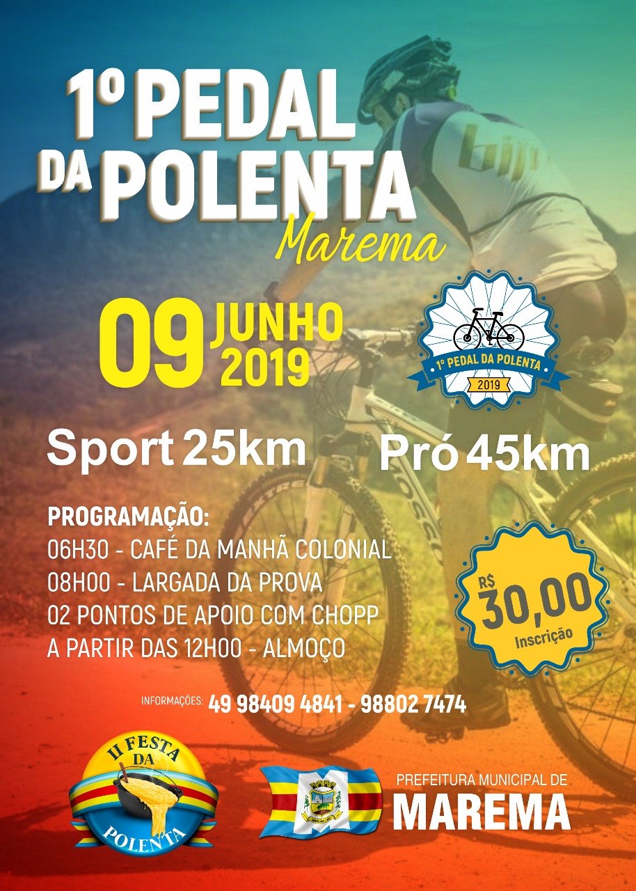 You are currently viewing Cicloturismo será atração da 2ª Festa da Polenta