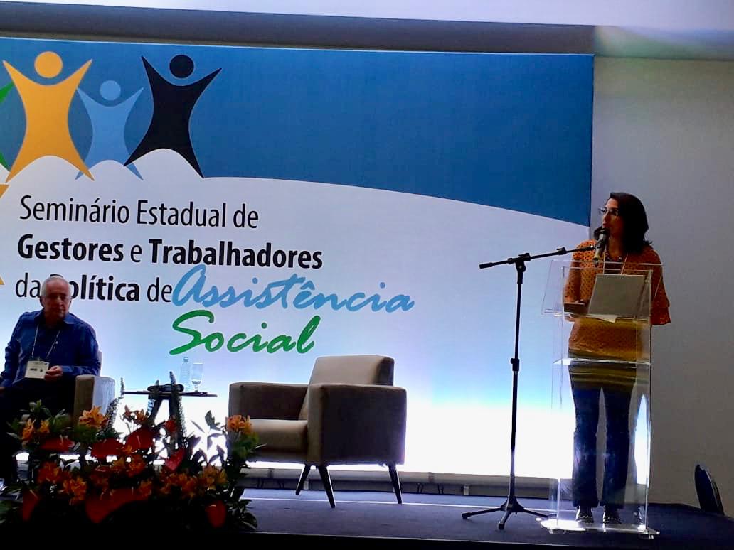 Read more about the article Experiências municipais em relação a Assistência Social são apresentadas em seminário estadual