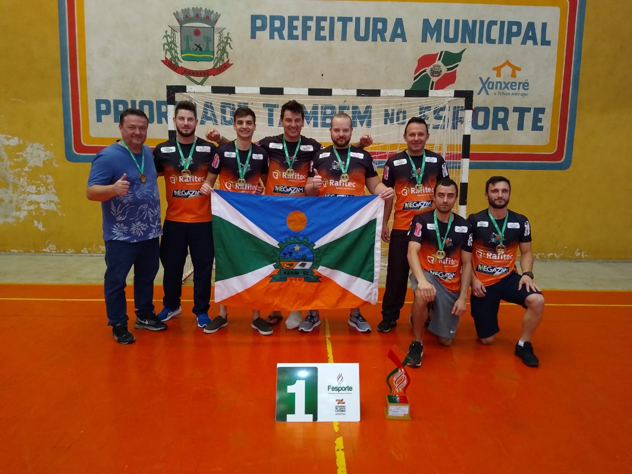 Read more about the article Handebol de Xaxim é campeão dos Jasc