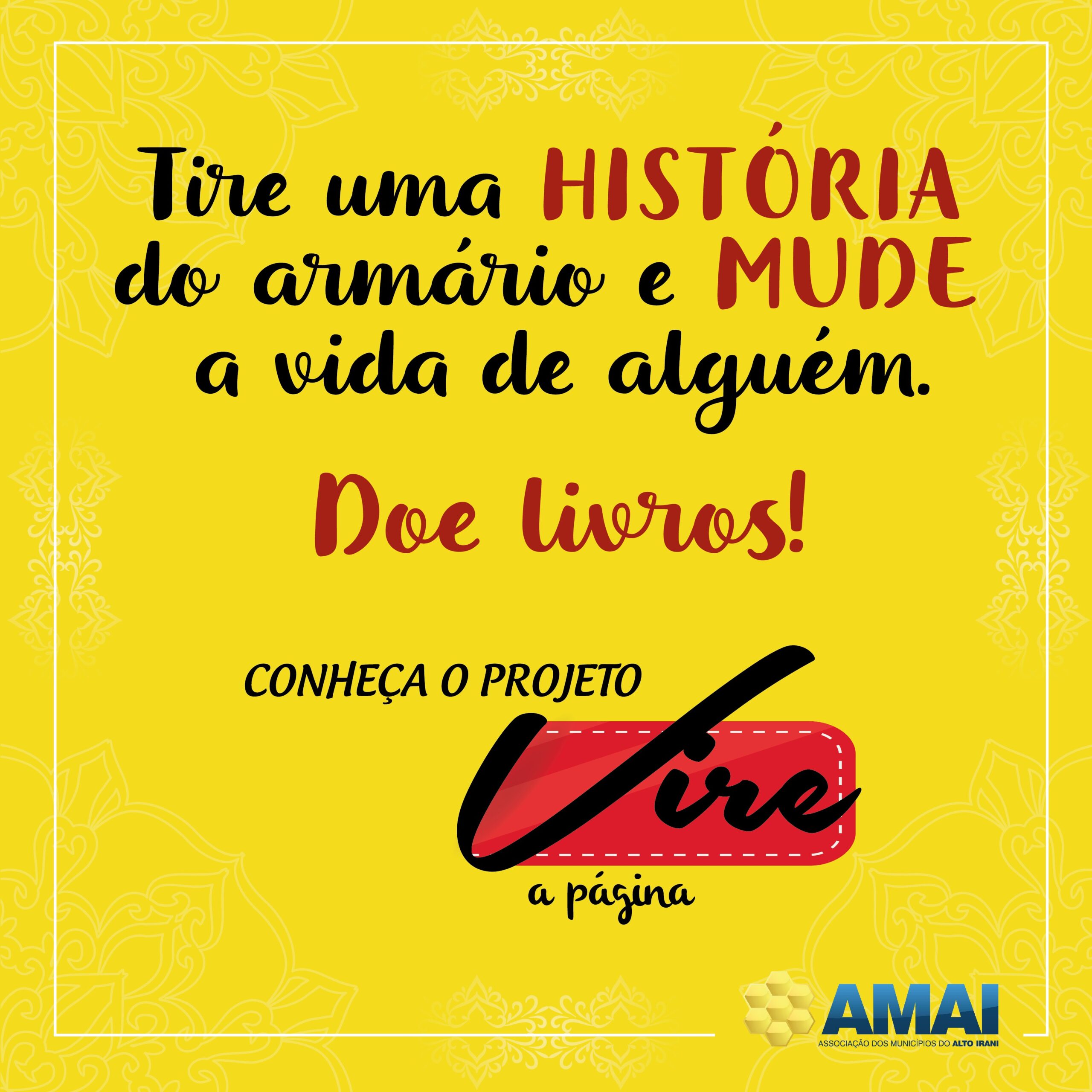 Read more about the article AMAI lança projeto “Vire a Página”