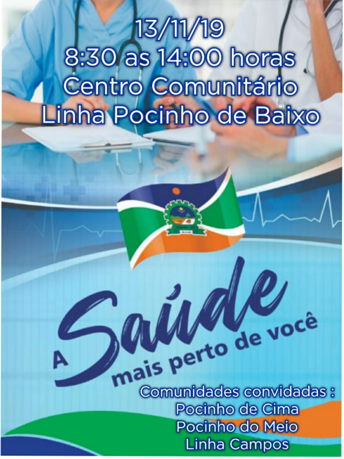 Read more about the article Projeto “A Saúde Mais Perto de Você” visita comunidade do interior de Xaxim