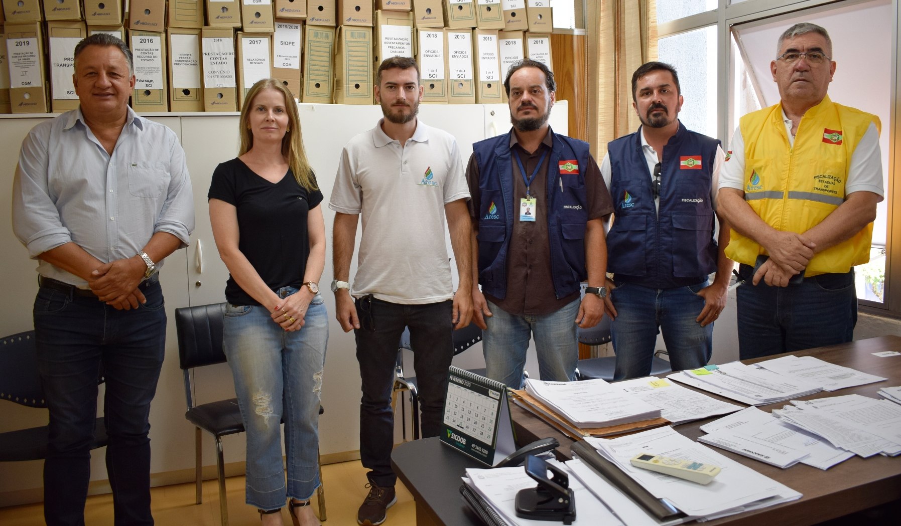 Read more about the article Prefeitura de Xanxerê recebe visita de fiscais da Aresc