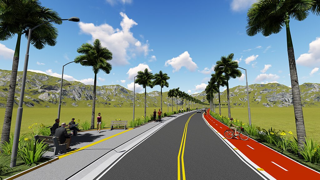 You are currently viewing Amai entrega projeto de ciclofaixa e passeio no acesso a Lajeado Grande