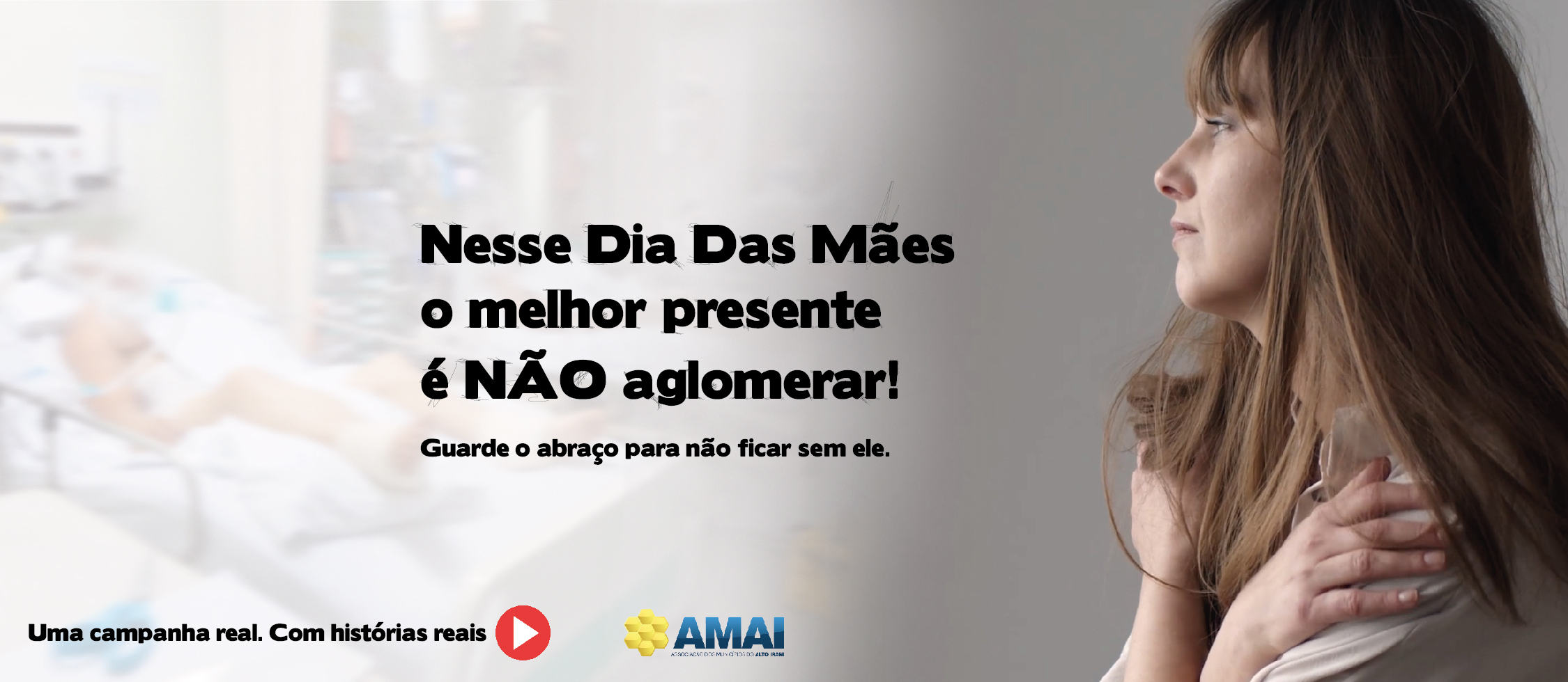 Read more about the article AMAI realiza campanha regional de Dia das Mães em busca da conscientização sobre a COVID-19