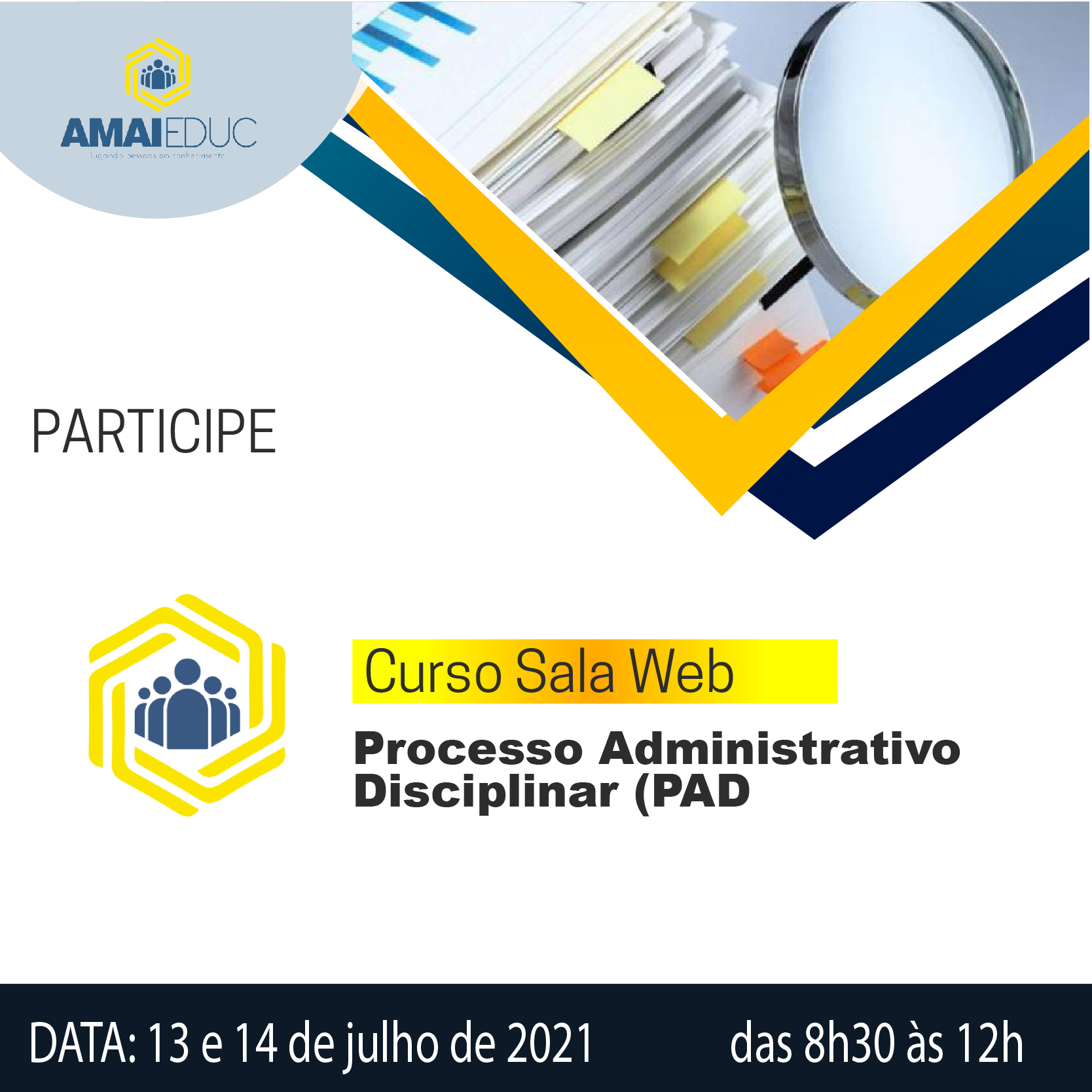 Read more about the article Amai realiza curso sobre Processo Administrativo Disciplinar