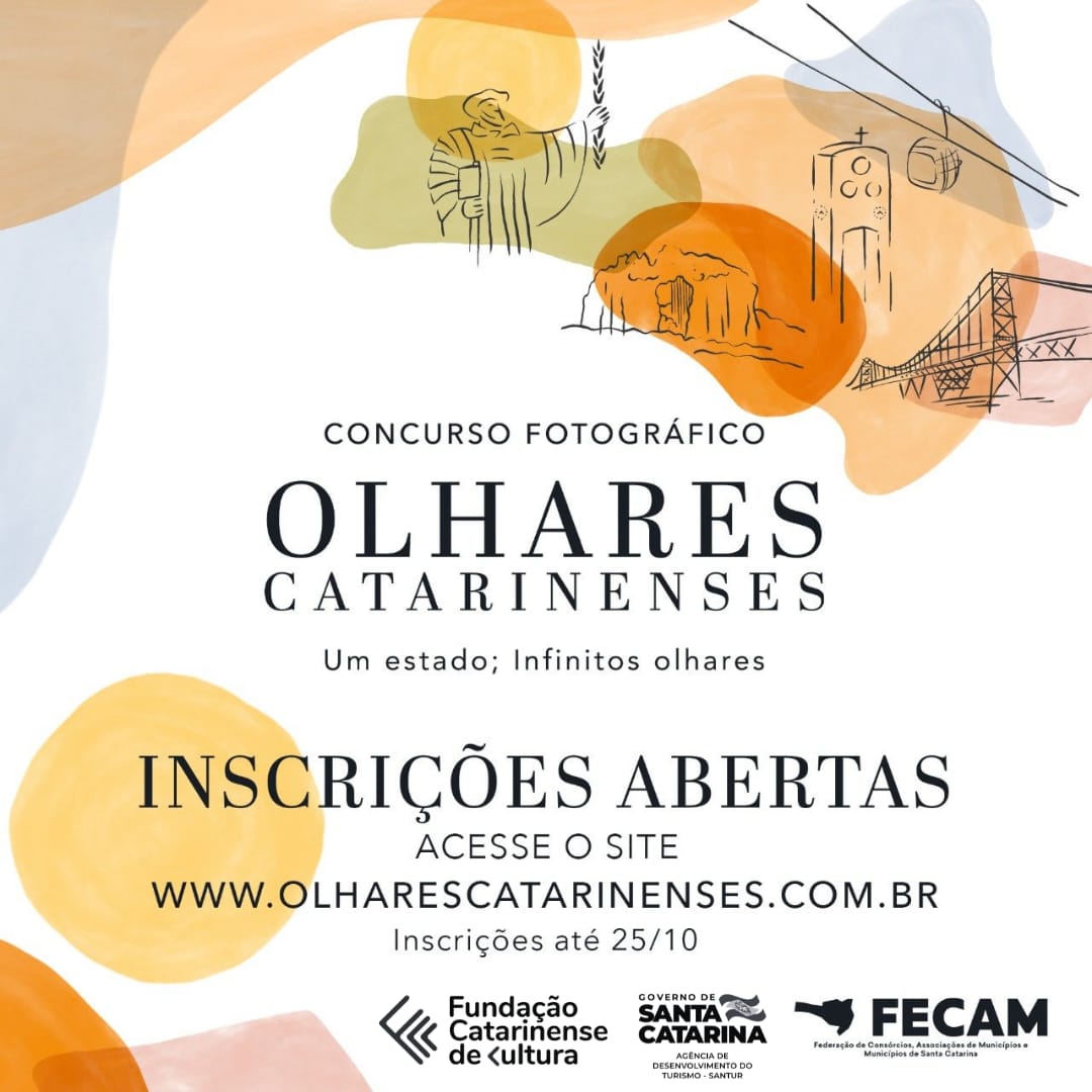 You are currently viewing Abertas inscrições para o concurso fotográfico “OLHARES CATARINENSES”