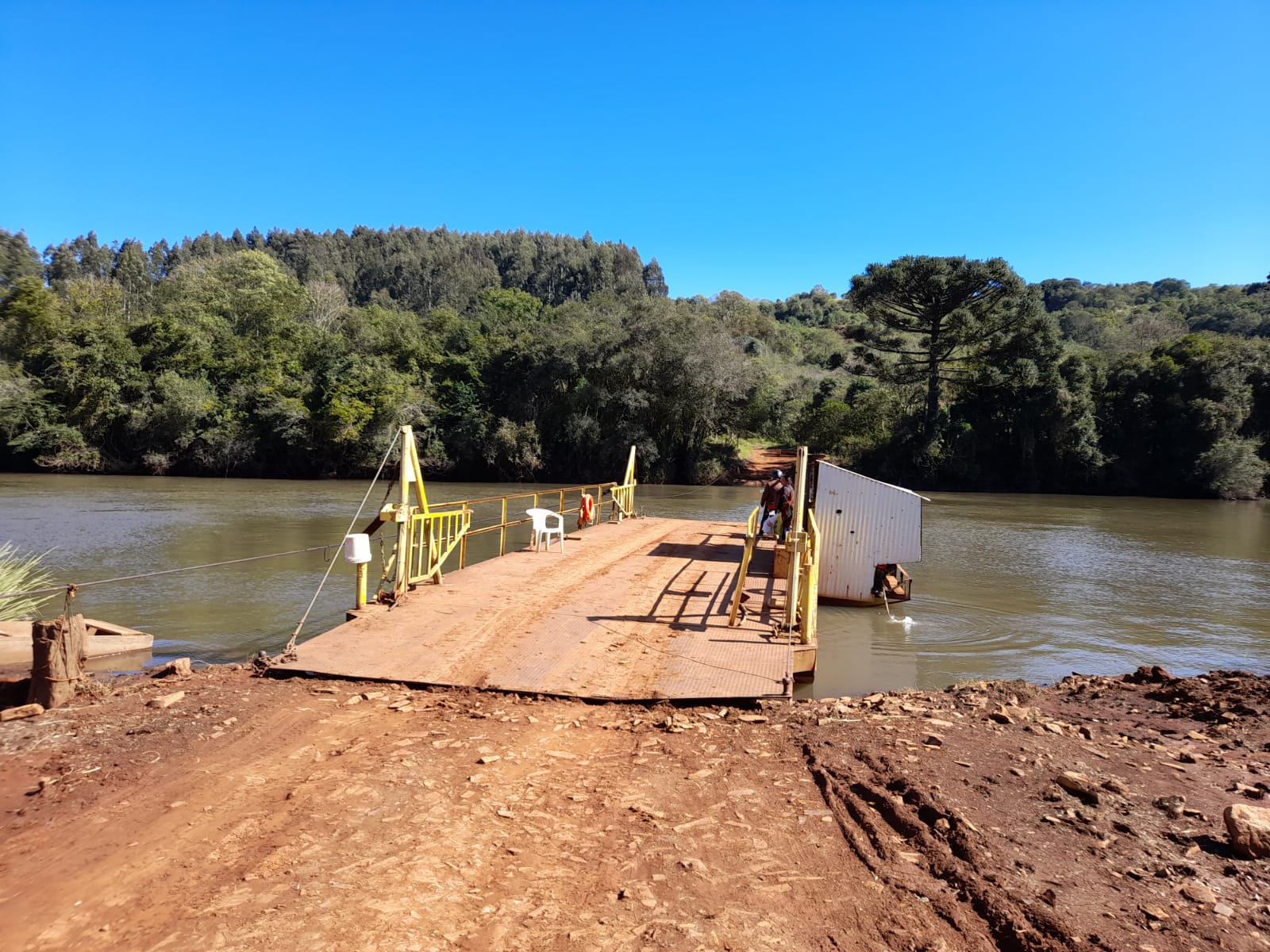Read more about the article AMAI realiza levantamento planialtimétrico para instalação de ponte em Abelardo Luz