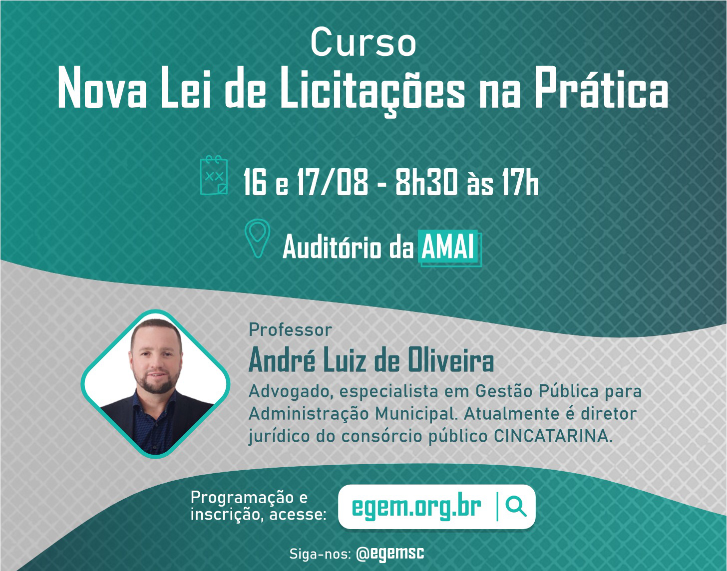 Read more about the article AMAI promove em parceria com a EGEM Curso sobre a Nova Lei de Licitações na Prática