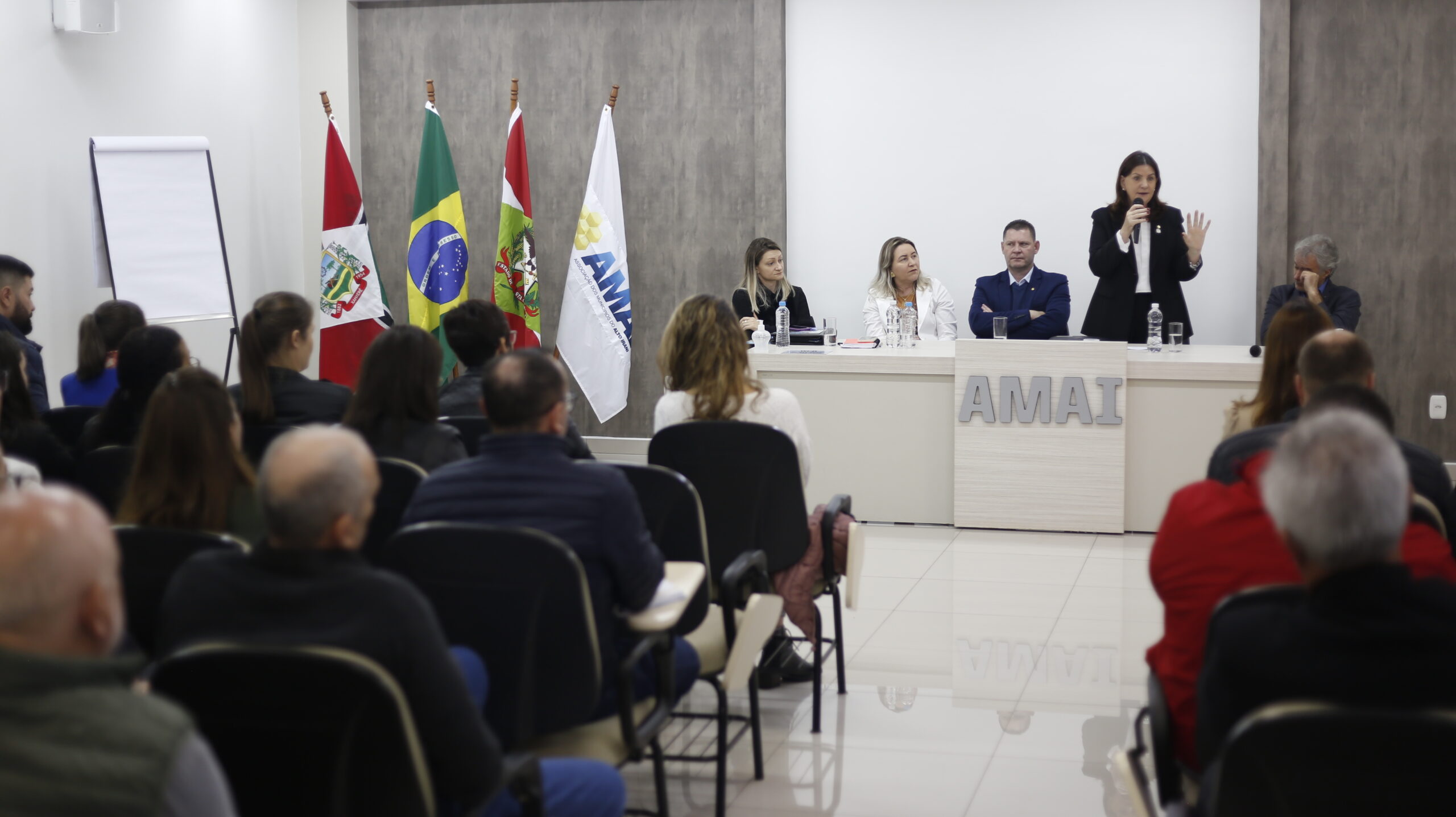 You are currently viewing Secretária de Estado da Saúde realiza reunião técnica na AMAI