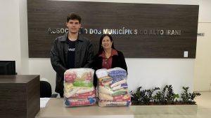 Read more about the article Amai entrega mais de 150kg de alimentos às entidades da região