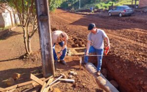 Read more about the article Equipe da AMAI realiza demarcação de ruas em Marema